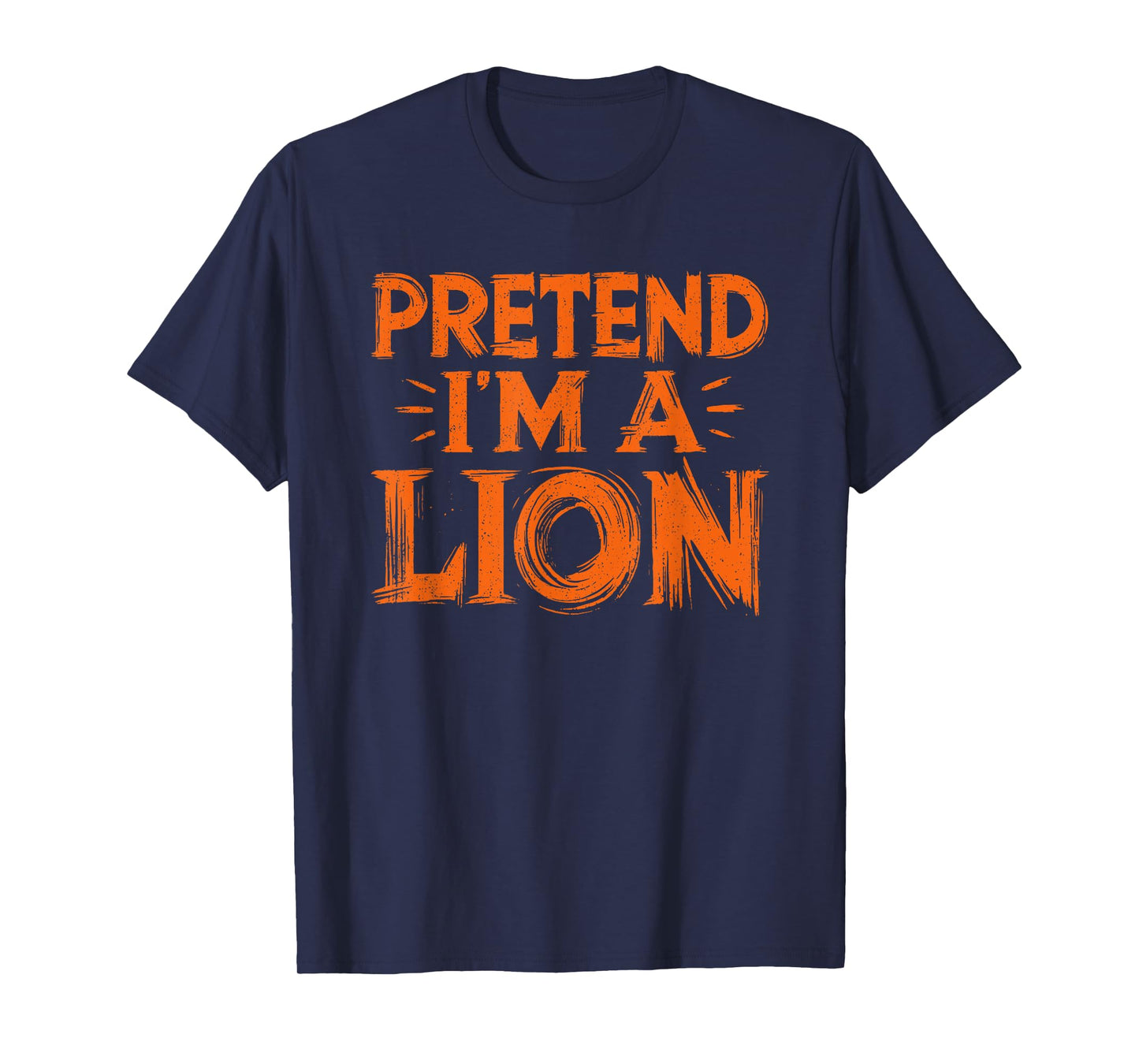 Pretend I'm A Lion Shirt Kids DIY Easy Halloween Costume T-Shirt