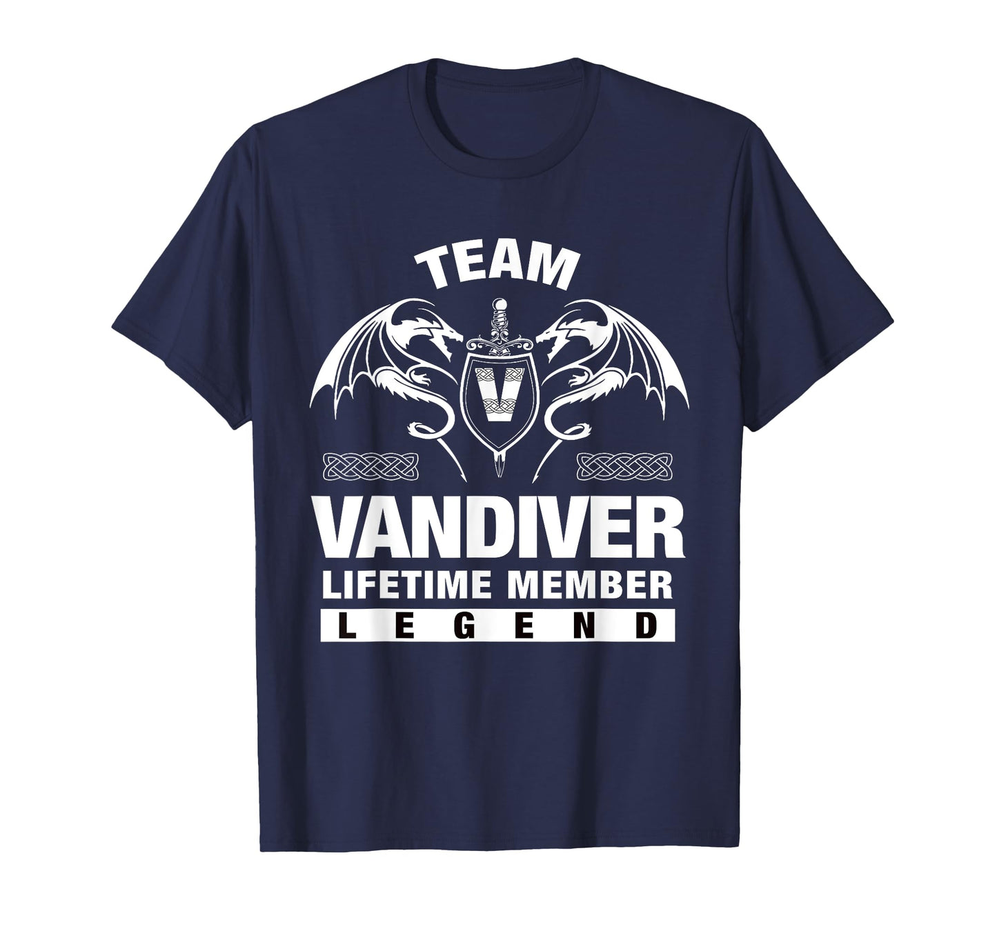 Team VANDIVER - Lifetime Member Gifts T-Shirt