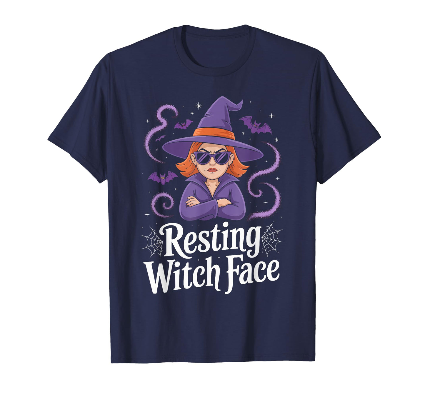 Resting Witch Face Halloween Costume Funny T-Shirt