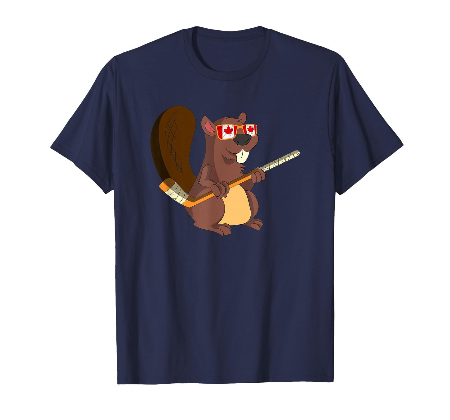 Beaver Hockey Rodent Canadian Gift Sweet Canada T-Shirt