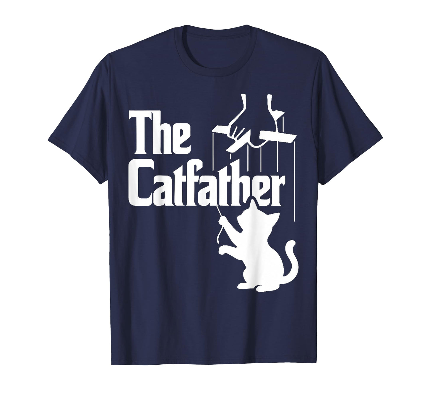 Cat Father Cat Dad Fathers Day Cat Lover Gifts Men Graphic T-Shirt