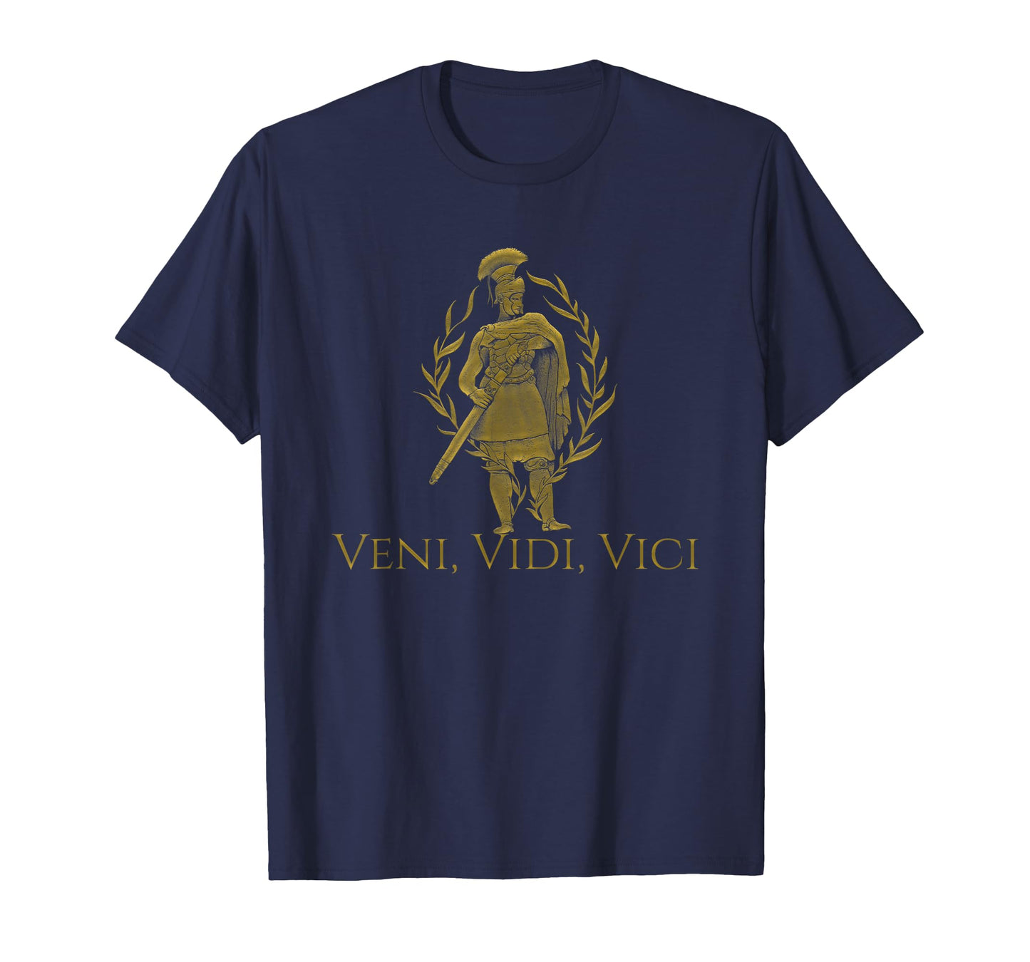 Veni Vidi Vici - Julius Caesar Latin Quote - Ancient Rome T-Shirt