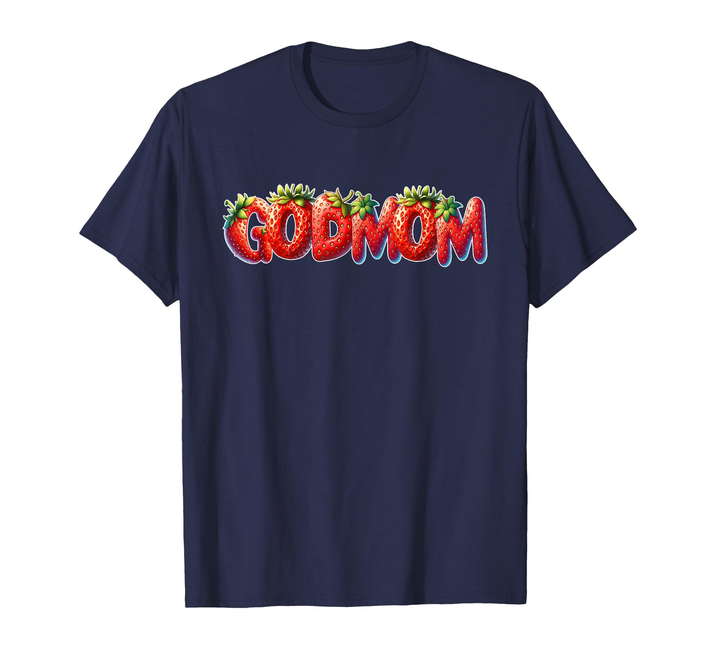 Strawberry Mommy Godmom Birthday Party T-Shirt