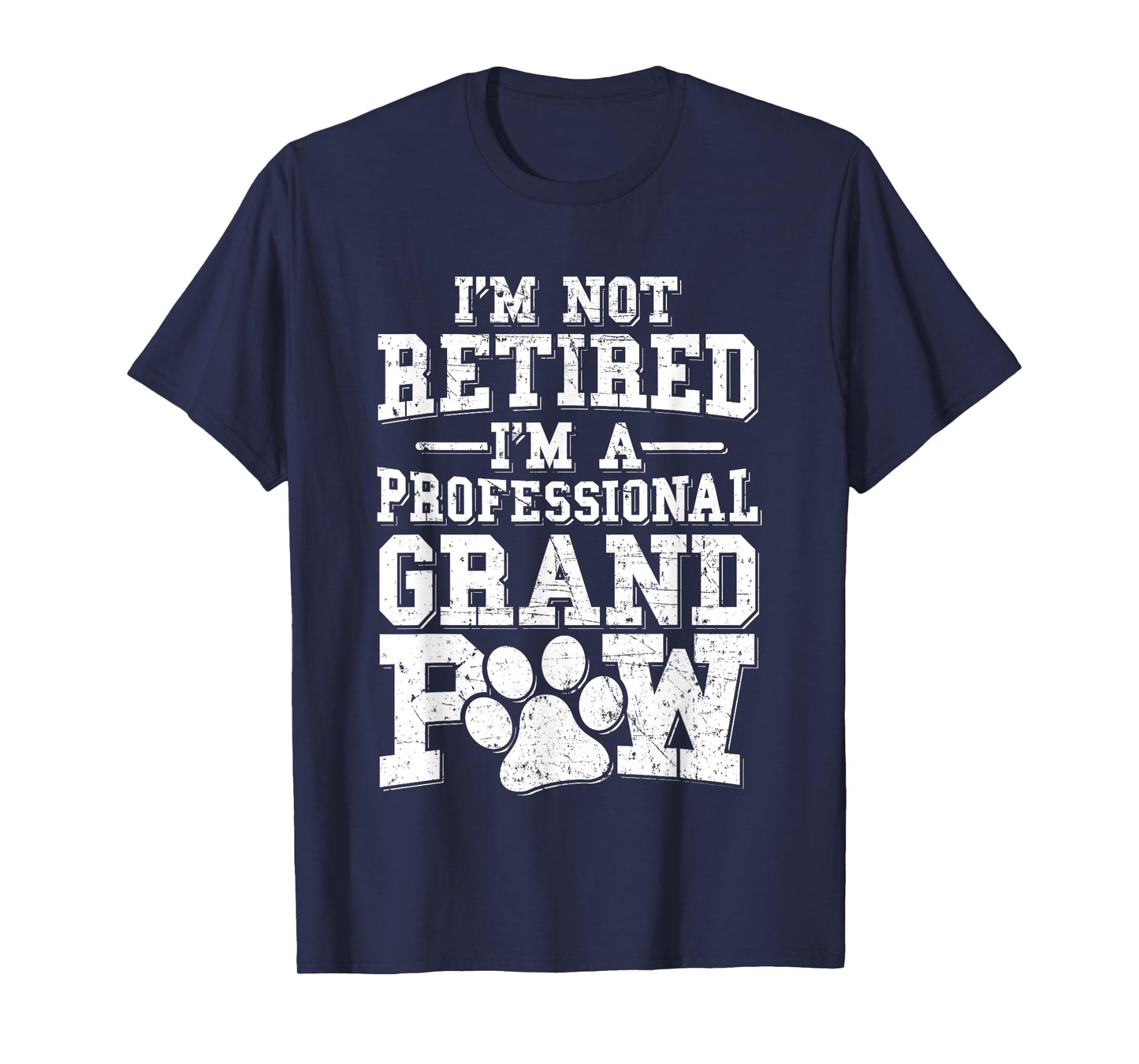 Grandpaw Dog Grandpa Shirts Grand Paw Gifts Men Grandfather T-Shirt