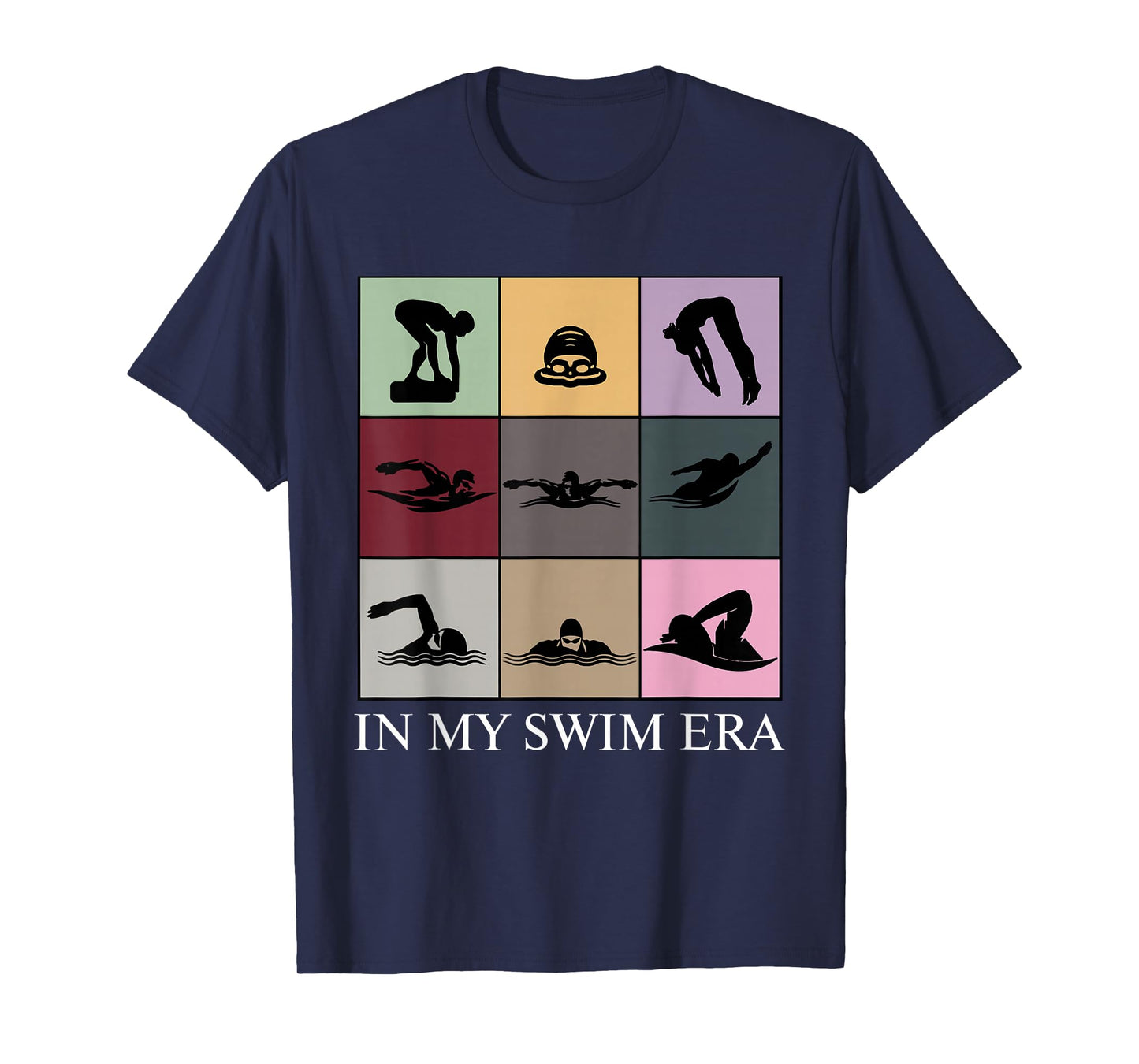 Women Men Kids In My Swim Era Swimming Swimmer T-Shirt