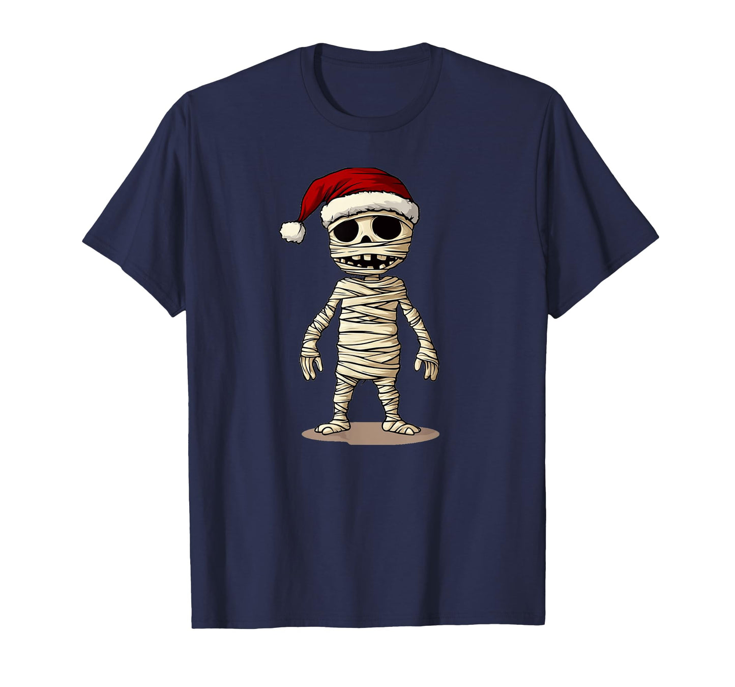 Funny Mummy Ready to Celebrate Christmas for Boys and Girls T-Shirt