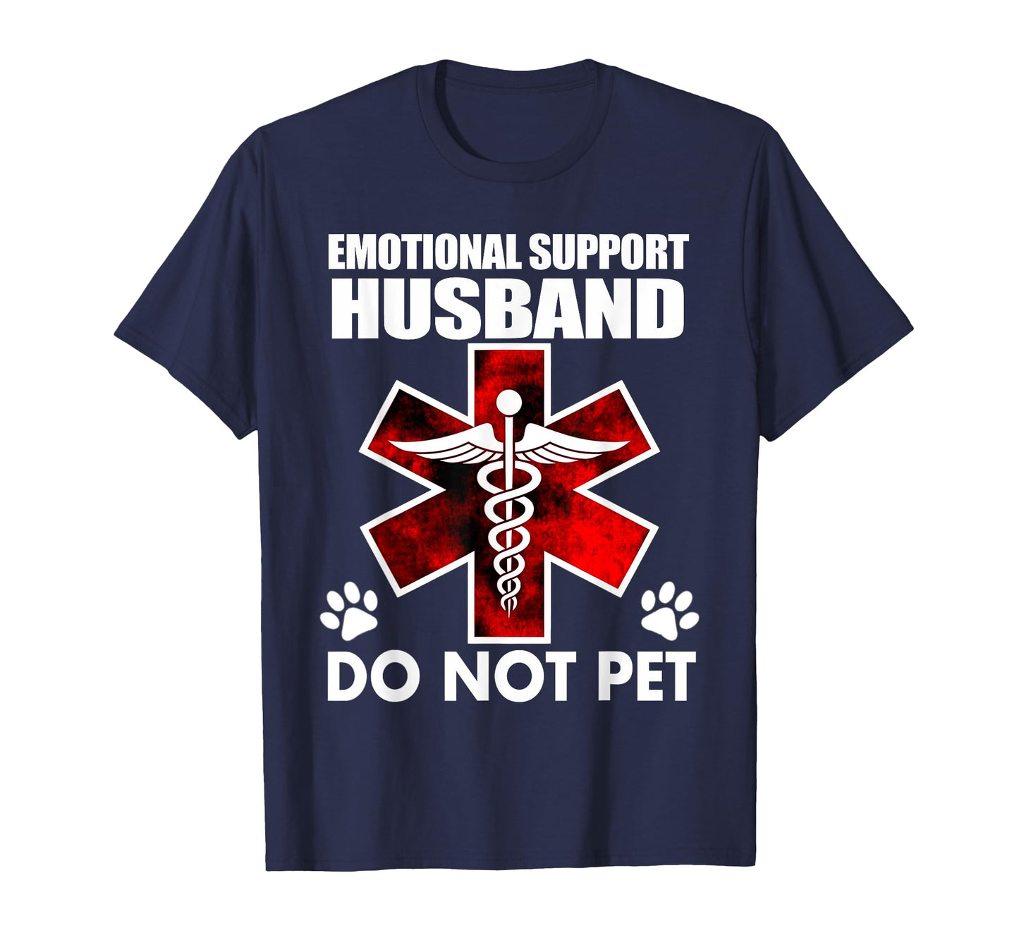 Emotional Support Husband Do Not Pet T-Shirt
