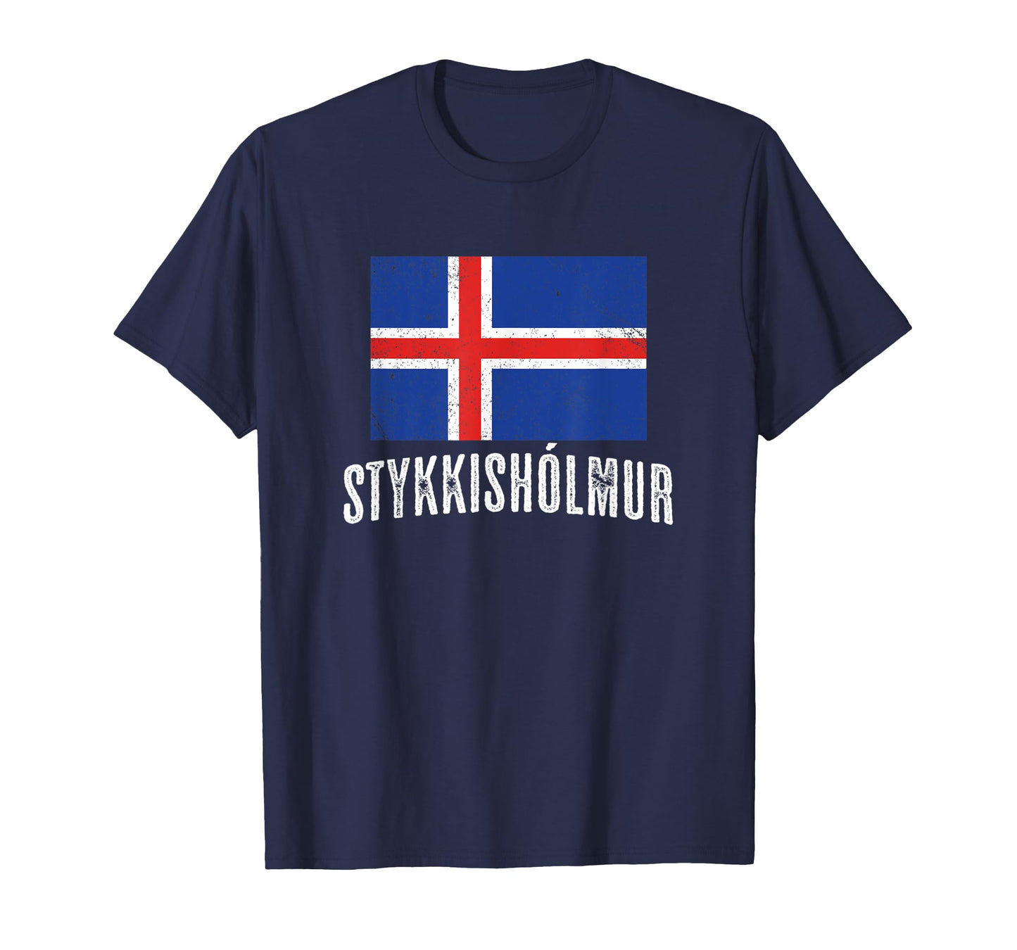 City of Stykkishólmur ICELAND | Icelandic Flag Novelty Merch T-Shirt