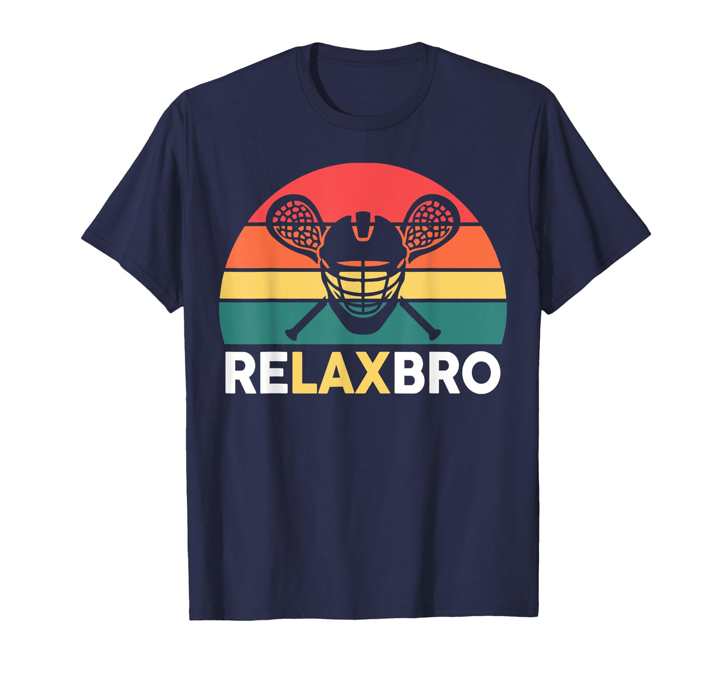 Lacrosse-Shirt Relaxbro Funny Lacrosse Lax Boys Youth Men T-Shirt