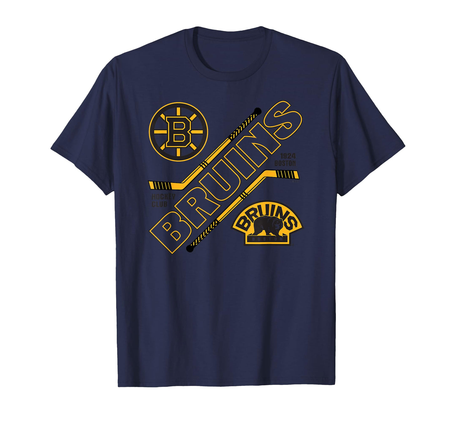 Boston Bruins Force White Officially Licensed T-Shirt