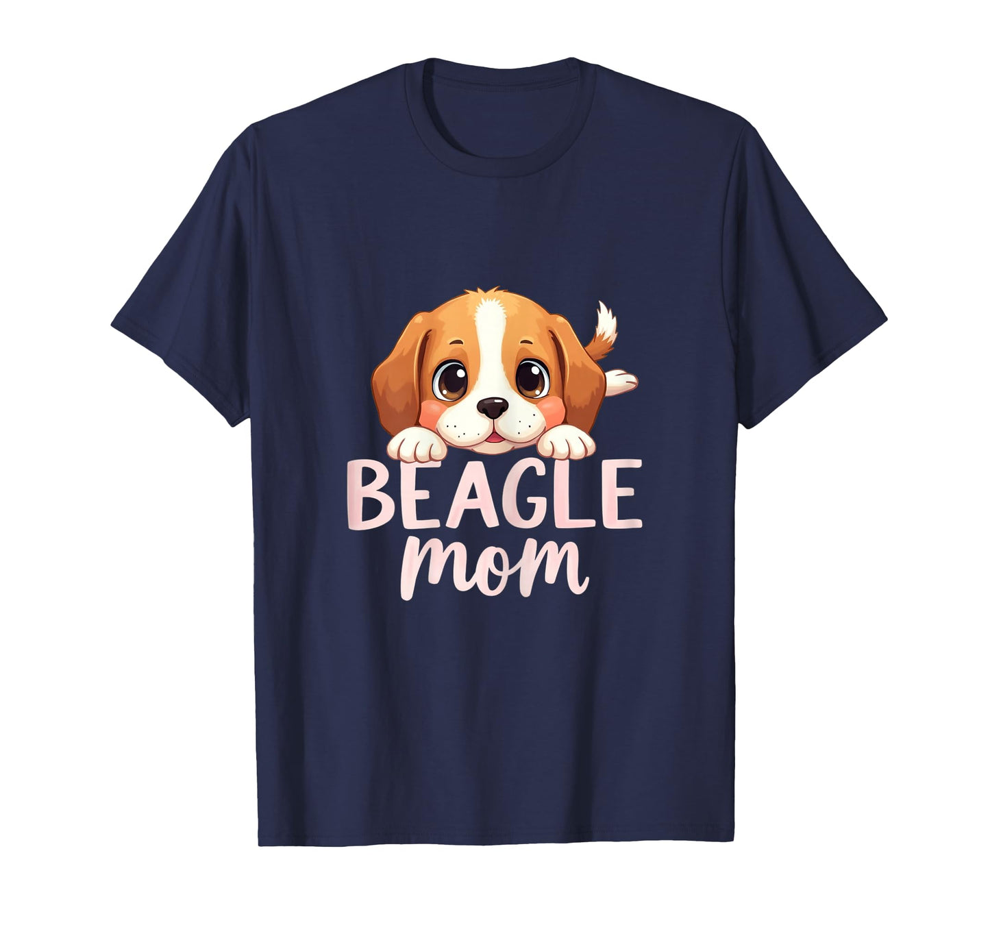 Beagle Mom Dog Beagle Mama Cute Puppy T-Shirt