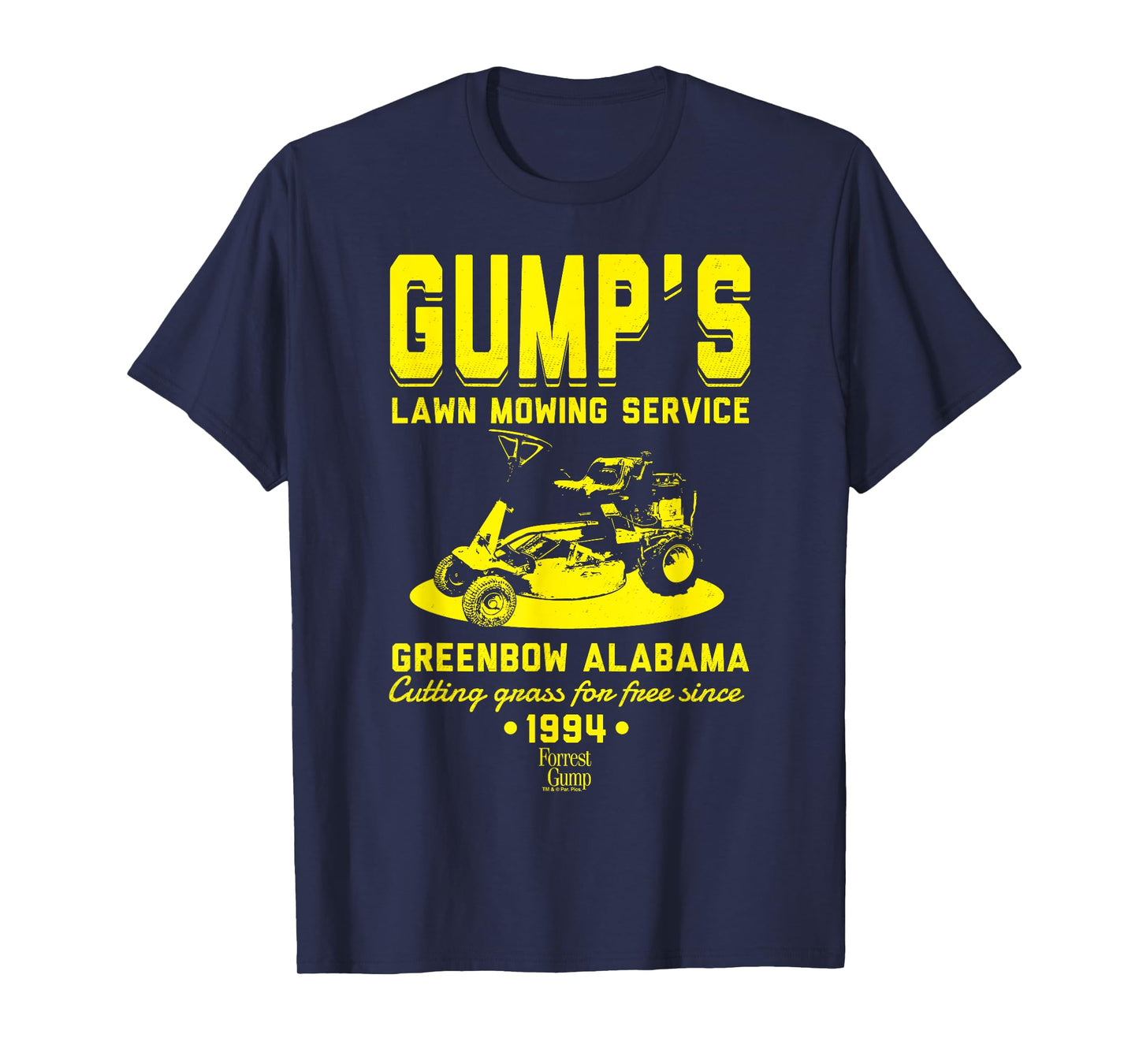 Forrest Gump Gump's Lawn Mowing Service T-Shirt