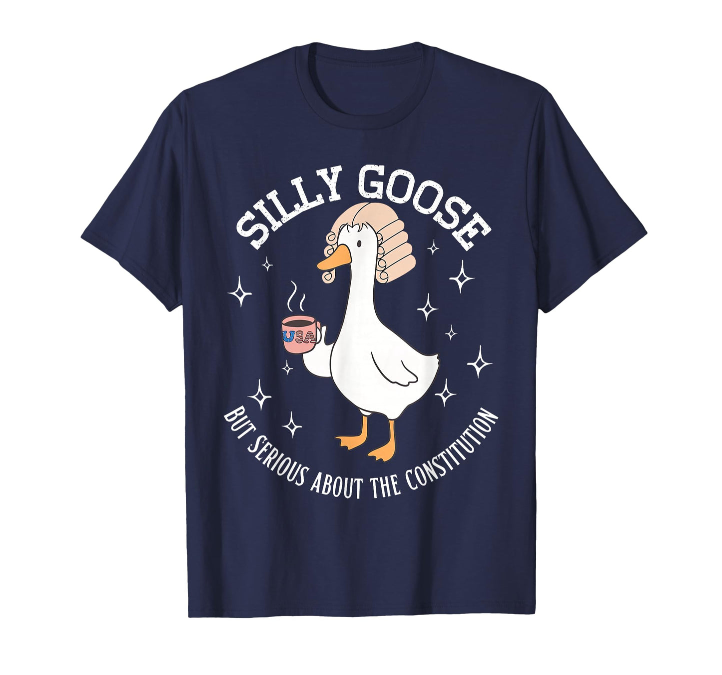Silly Goose Constitution Funny History Teacher Middle School T-Shirt