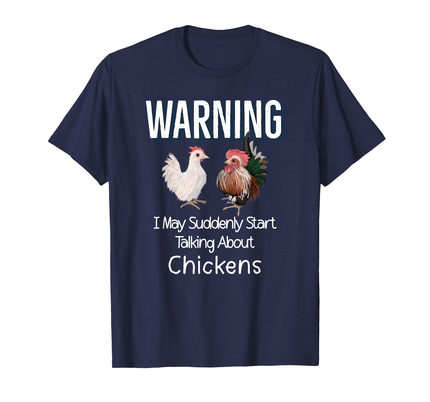 Serama Chicken Lovers Hen & Rooster Funny Chicken Farmer T-Shirt