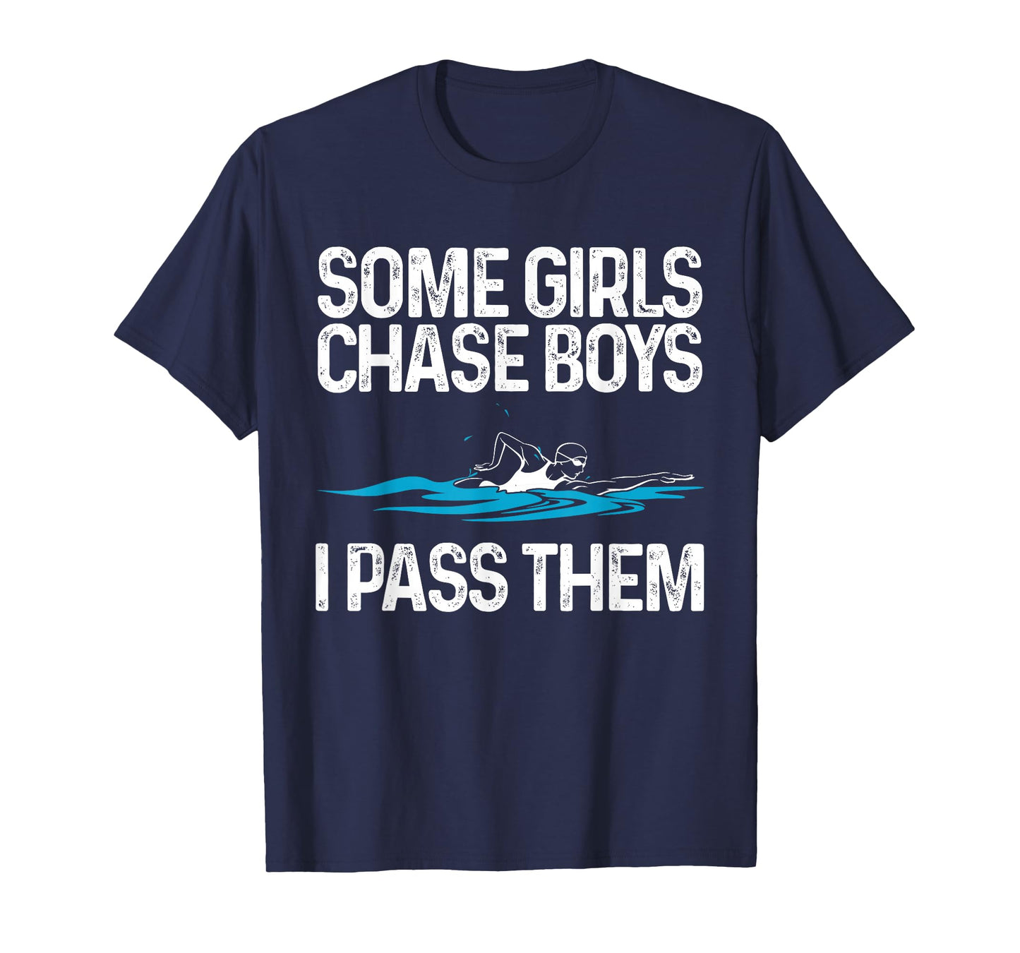 Funny Swimming Gift for Girls Women Swim Athletes Swimmer T-Shirt