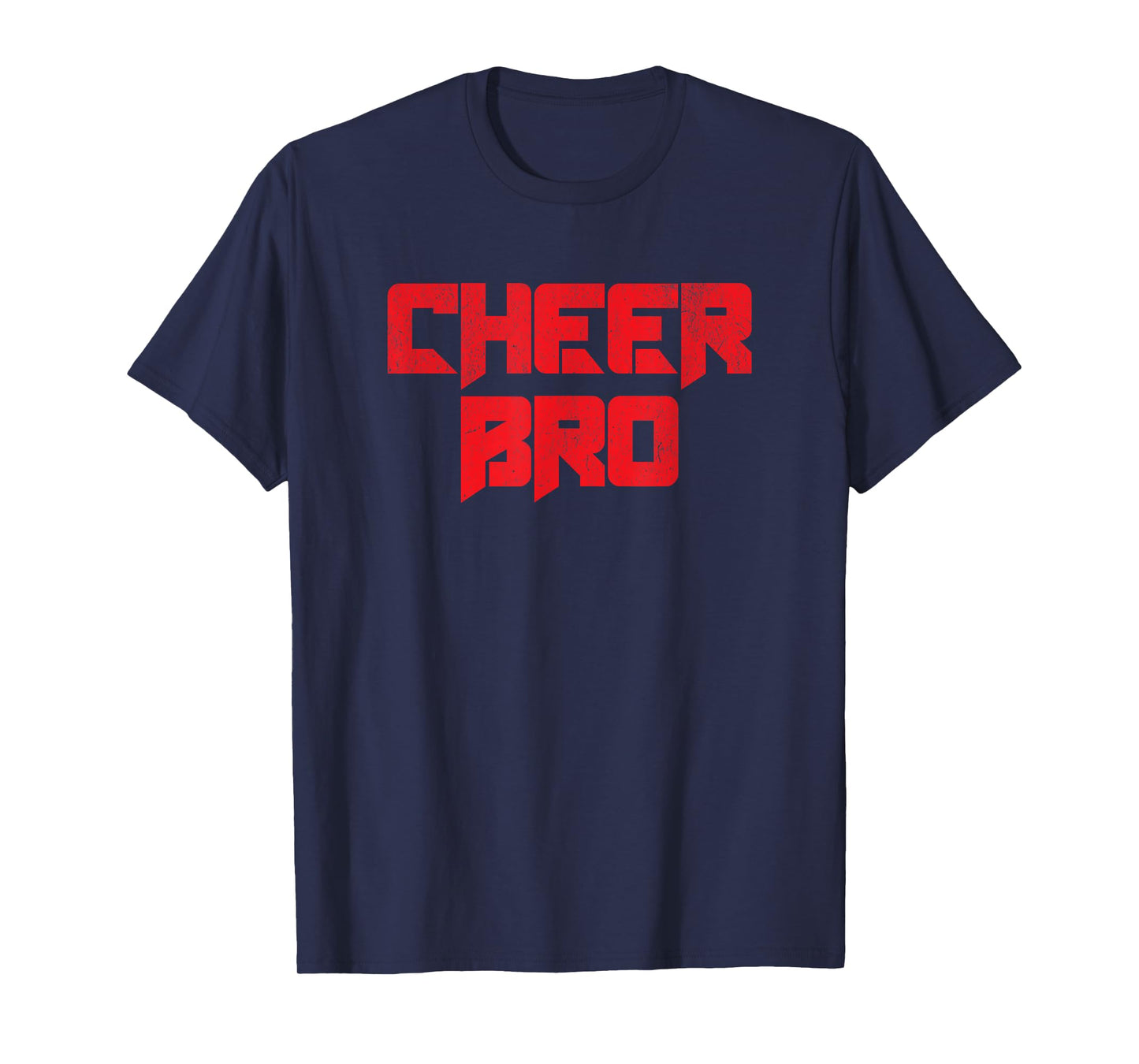 Cheer Bro Red Cheerleader Brother T-Shirt