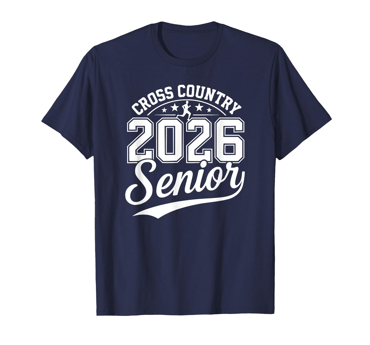 Senior 2026 Cross Country Team Mom XC High School Graduation T-Shirt
