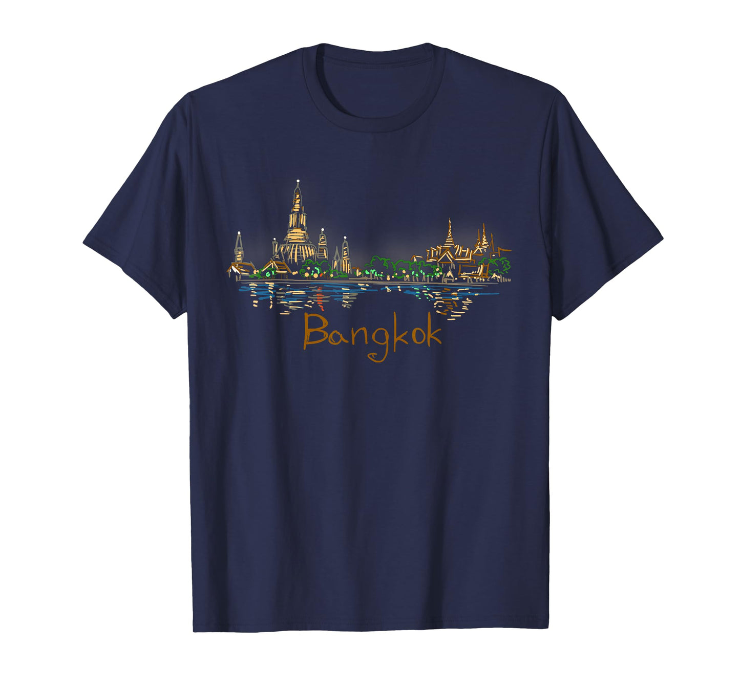 Bangkok City Thailand souvenir gift for men women T-Shirt