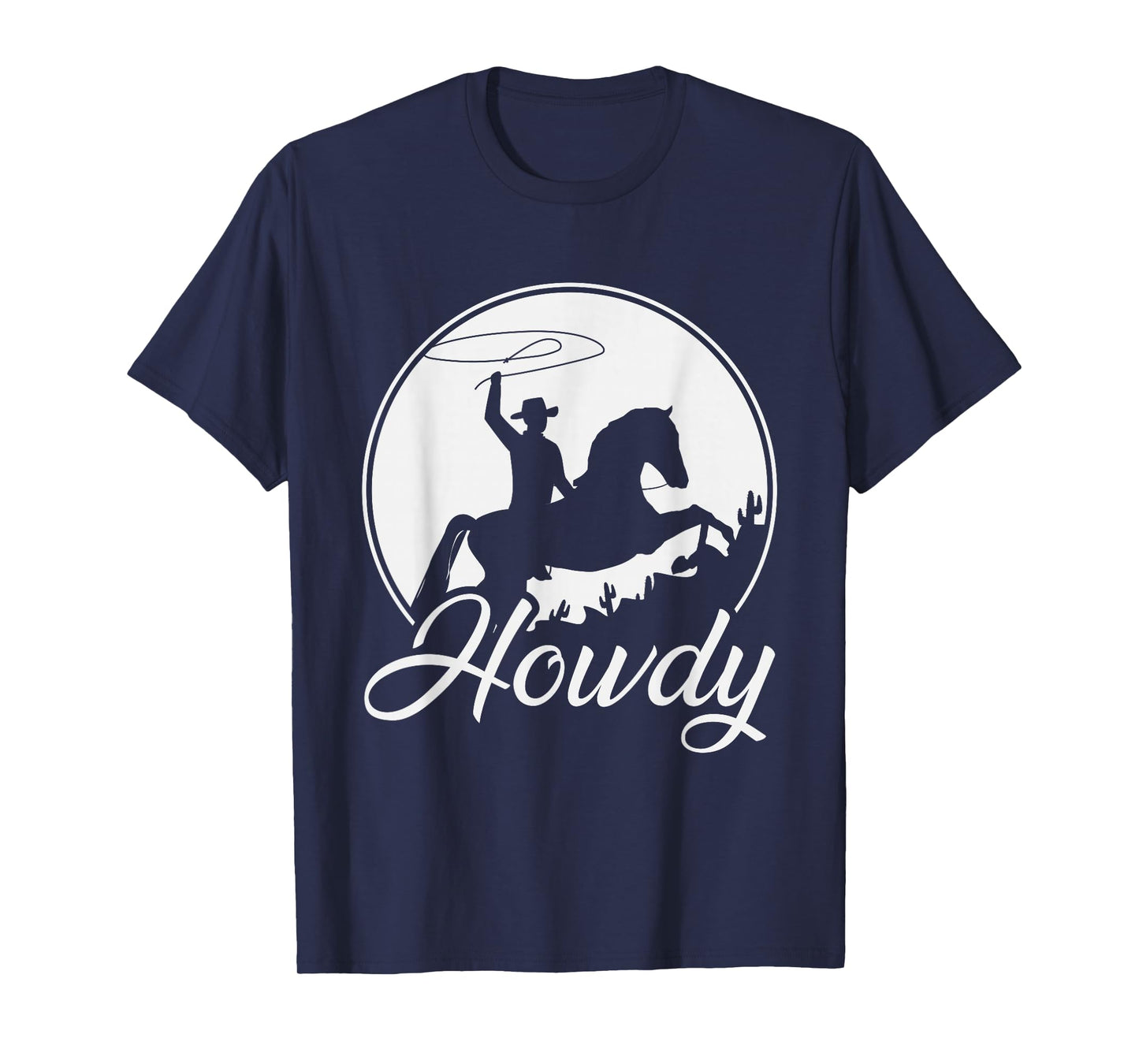 Texas Farmer Cowboy Gift Rodeo Howdy Cowboy T-Shirt - Men's Black Western Cowboy T-Shirt - Small - Classic Fit - Short Sleeve - Crew Neck - Cotton 65%, Polyester 35%
