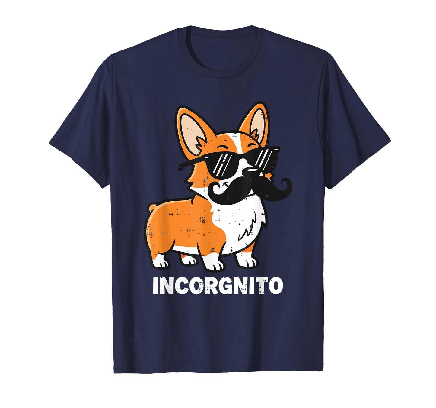 Incorgnito Funny Corgi in Disguise Dog Humor Men Women Kids T-Shirt