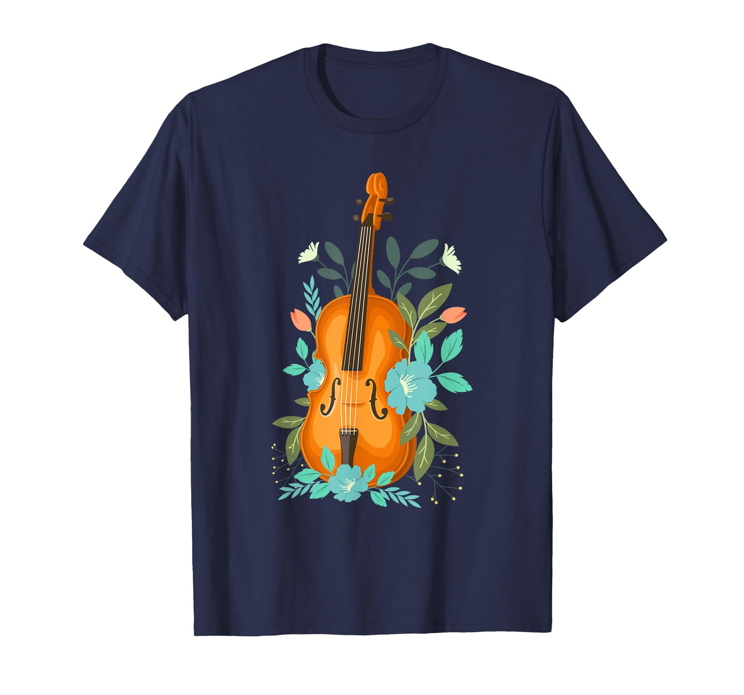 Cool Violin Art for Men Women Violin Teacher Violin Player T-Shirt
