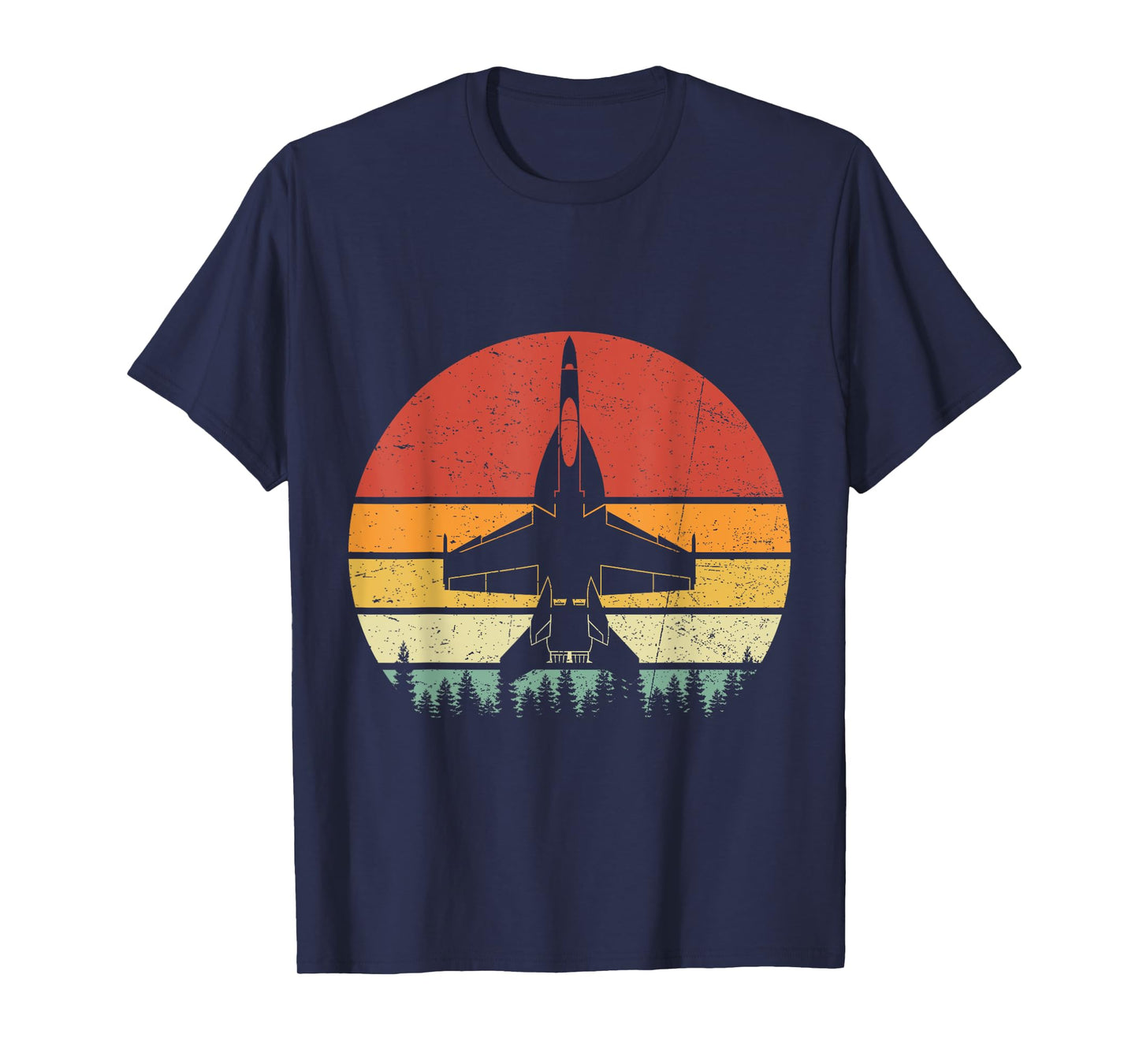 FA-18 Hornet Retro Vintage F-18 Fighter Jet Aircraft T-Shirt