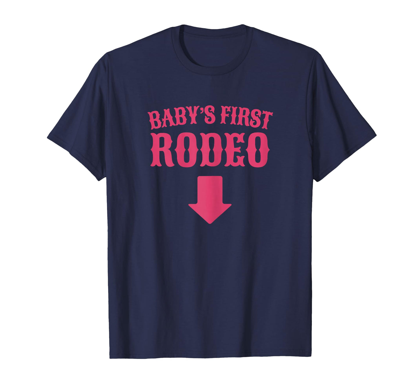 Rodeo Pregnancy Outfit Funny Mom To Be Pregnancy Cowgirl T-Shirt