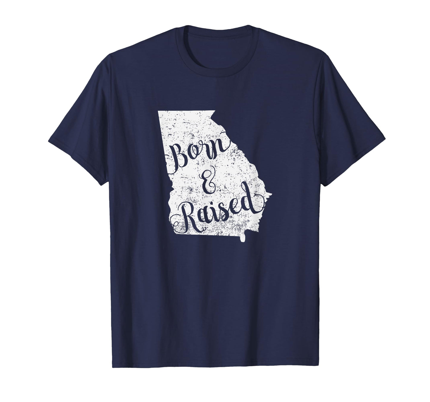 Georgia Born & Raised Vintage T-Shirt Home State Love Gift T-Shirt