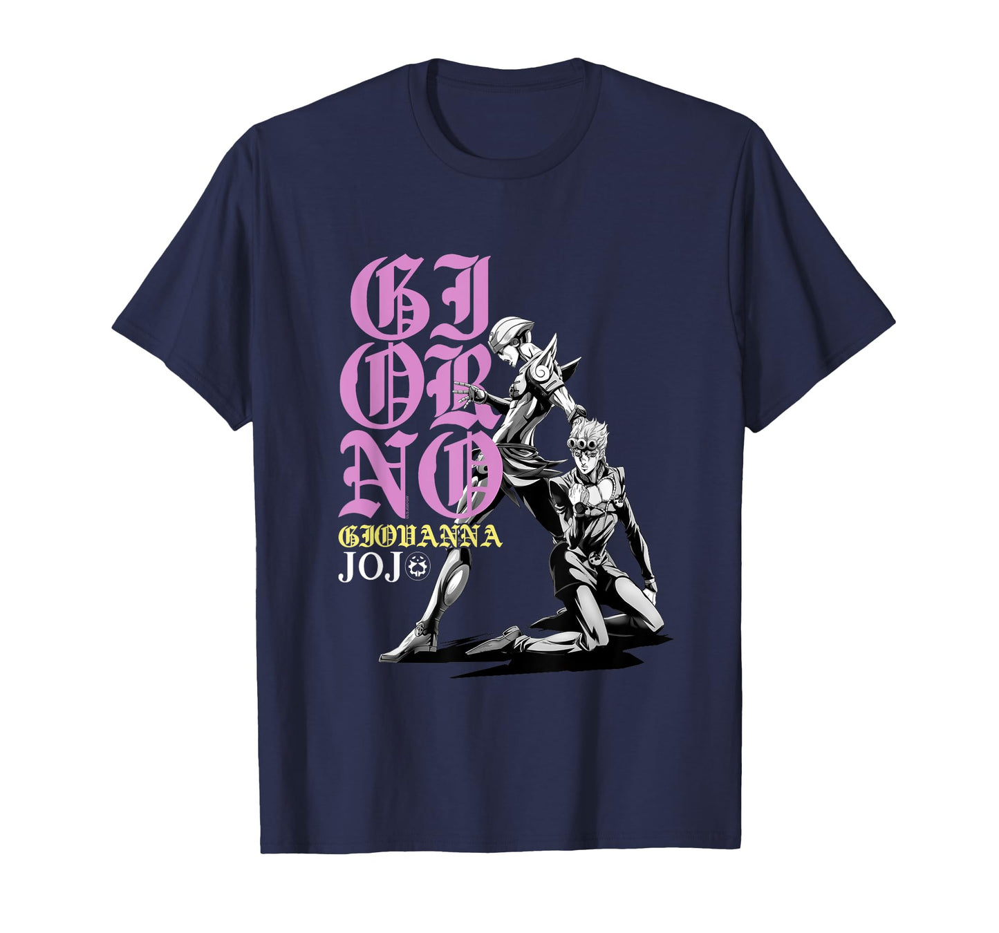JoJo's Bizarre Adventure Giorno & Golden Wind Pose Anime T-Shirt