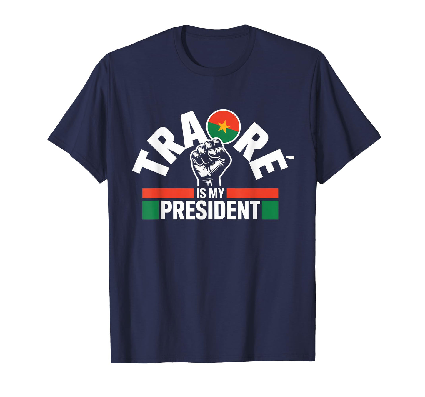Traore Ibrahim Traoré is my President - Captain Traore T-Shirt