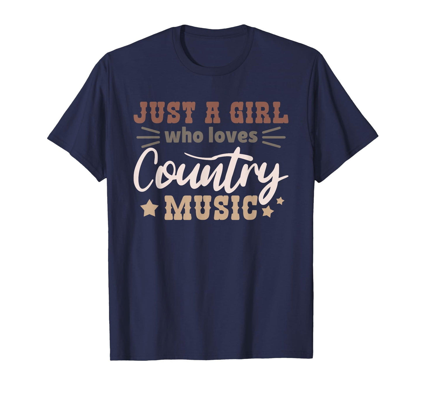 Just a girl who loves country music T-Shirt
