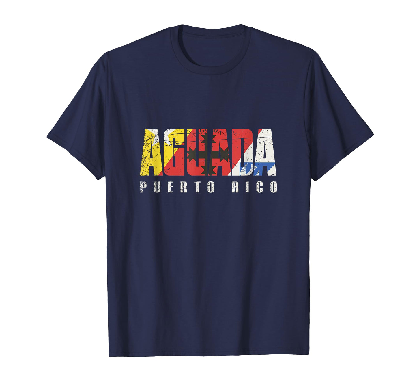 Aguada City in Puerto Rico, Aguada Flag T-Shirt