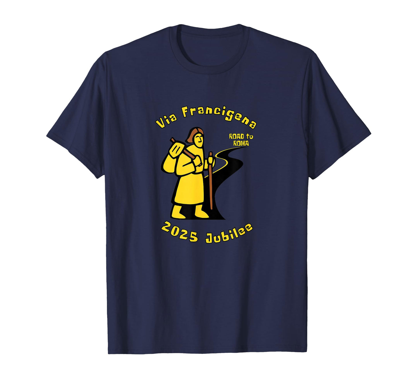 Italian Via Francigena 2025 Jubilee Tops, Tees & Accessories T-Shirt
