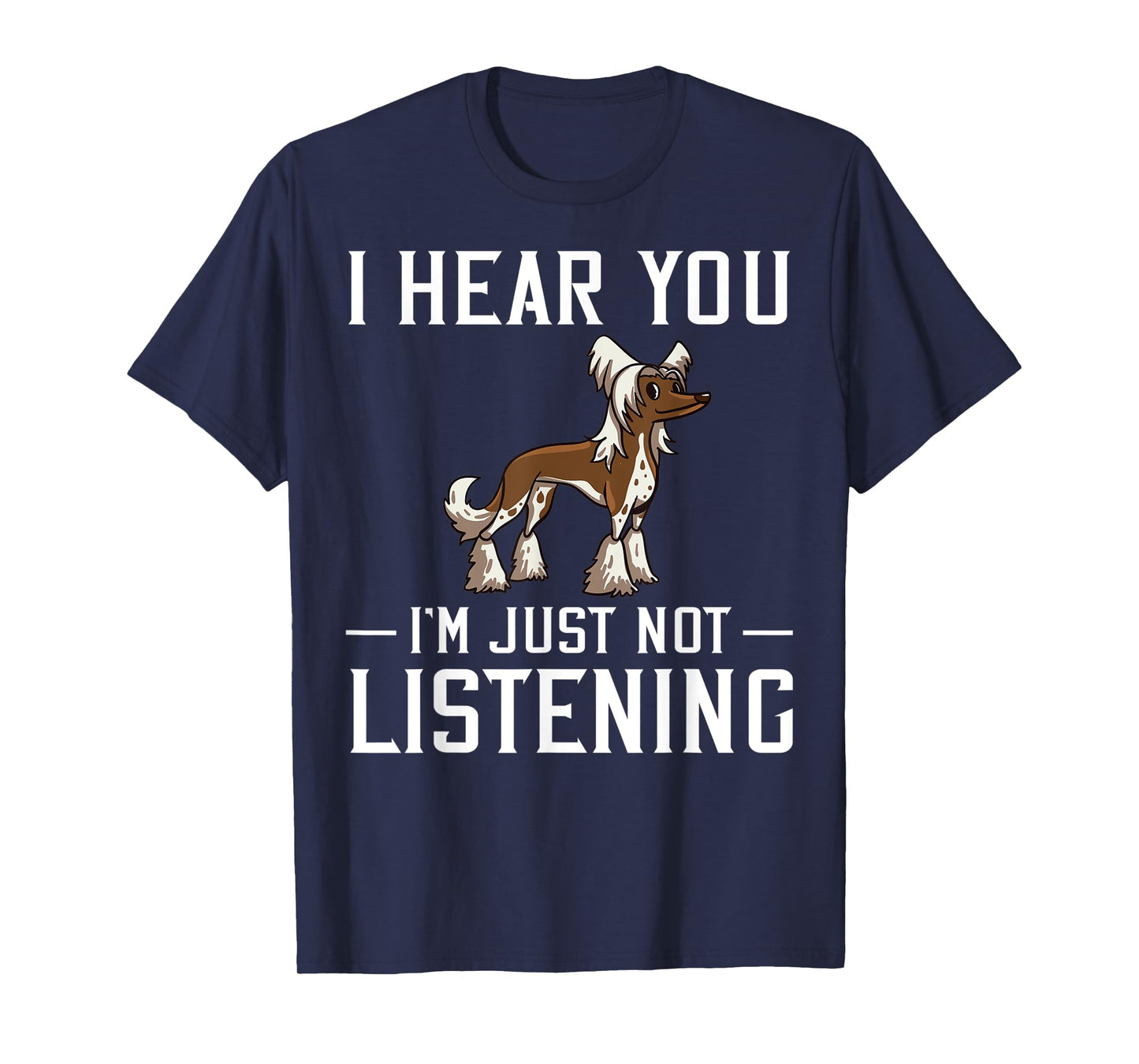 Chinese Crested Powderpuff Dog Gift Puppies Owner Lover T-Shirt