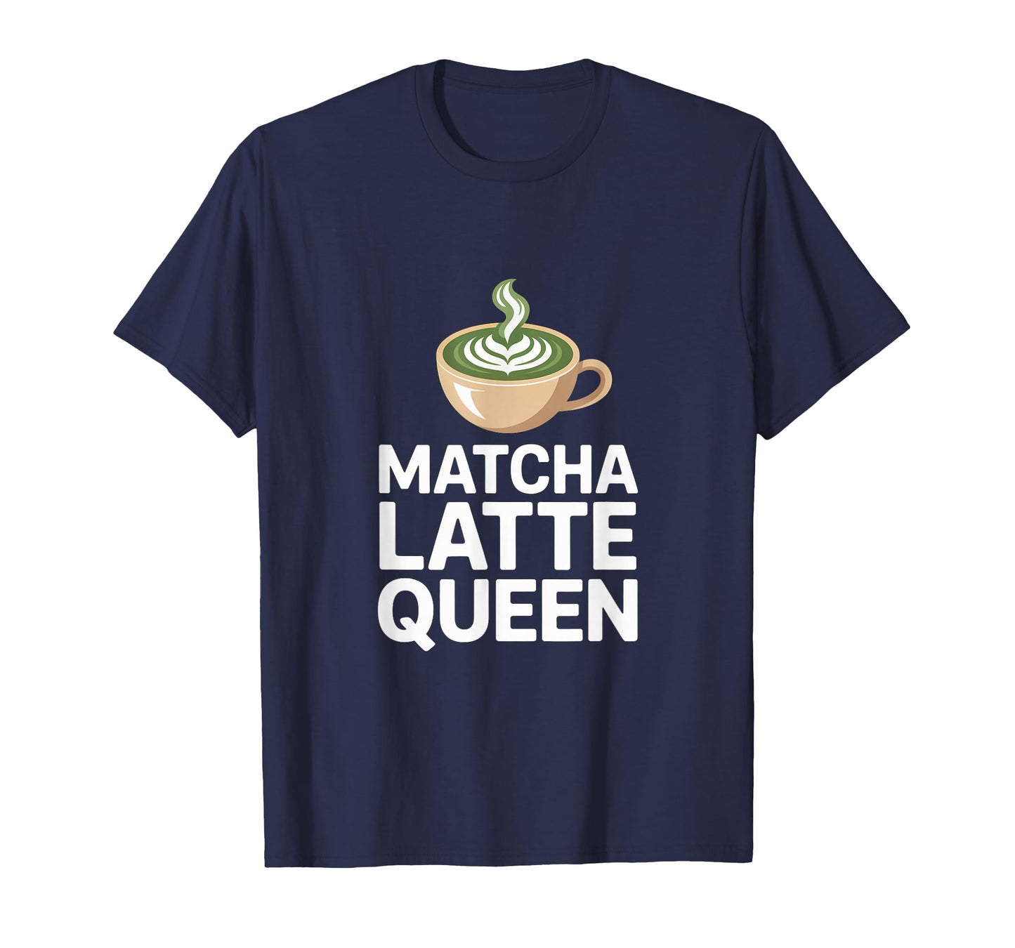 Matcha Latte Queen Coffee Aficionado T-Shirt