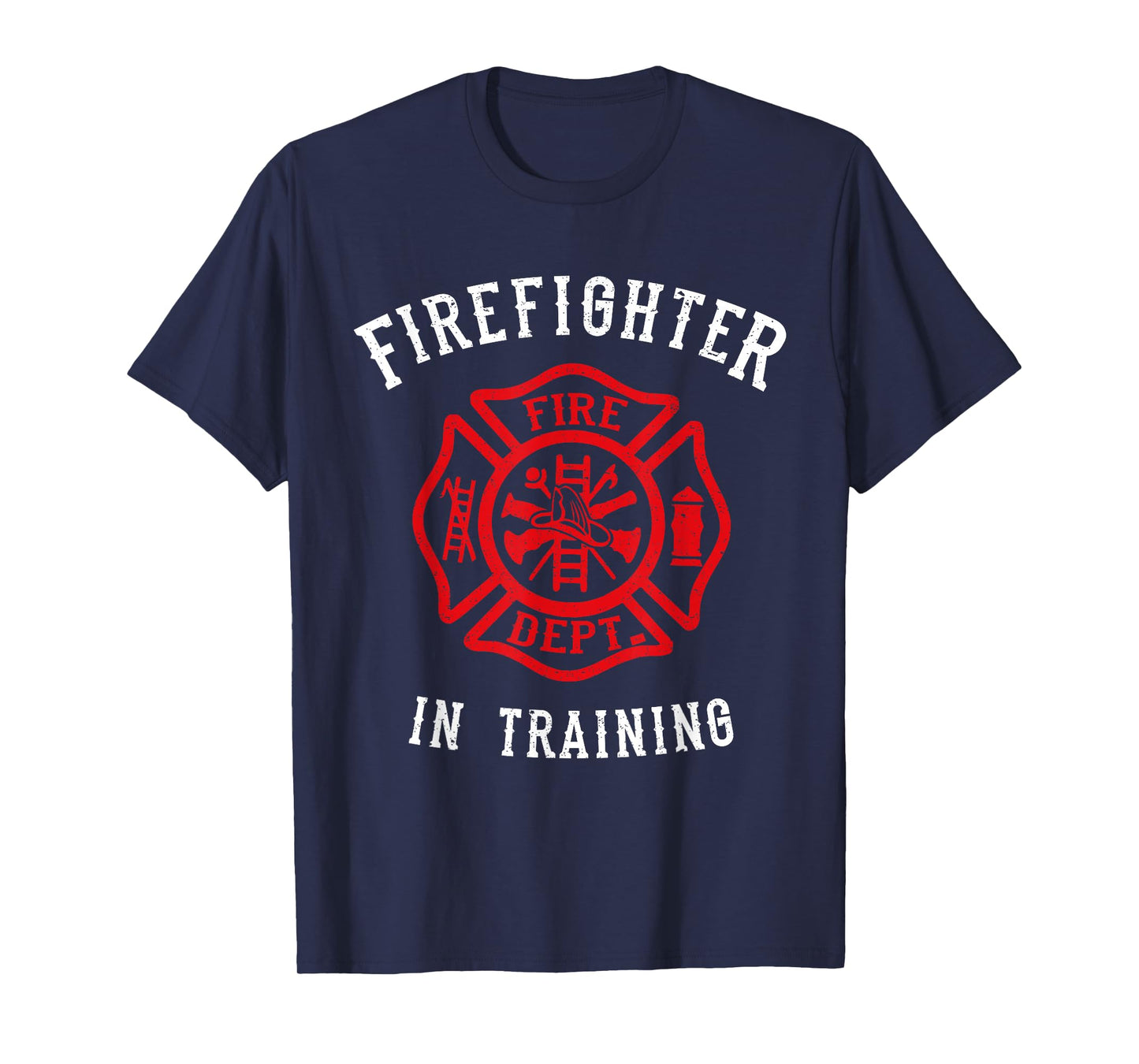 Firefighter Training Gift for Kids Cute Toddler Fire Fighter T-Shirt