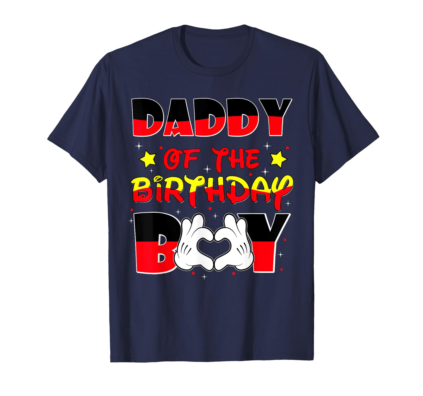 Daddy Of The Birthday Boy Shirt Family Matching Funny B-day T-Shirt
