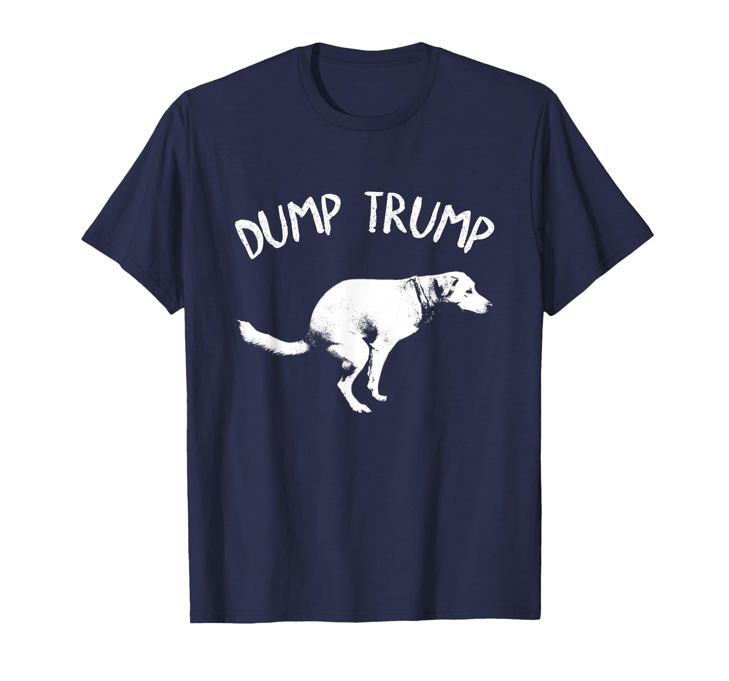 Dump Trump Tshirt Dog Pooping T-Shirt