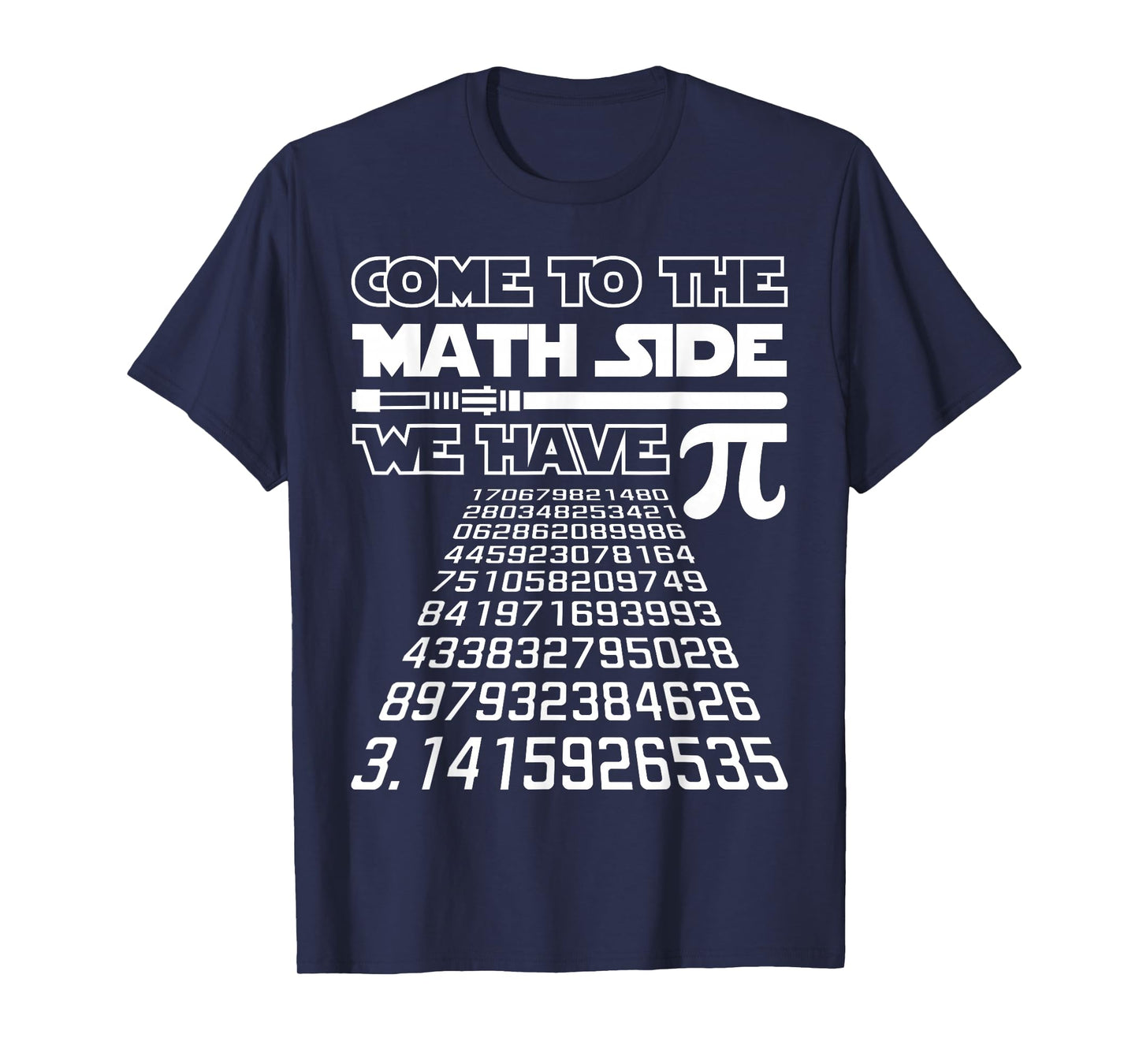 Come to The Math Side We Have Pie Shirt Pi Day Teacher Gift T-Shirt