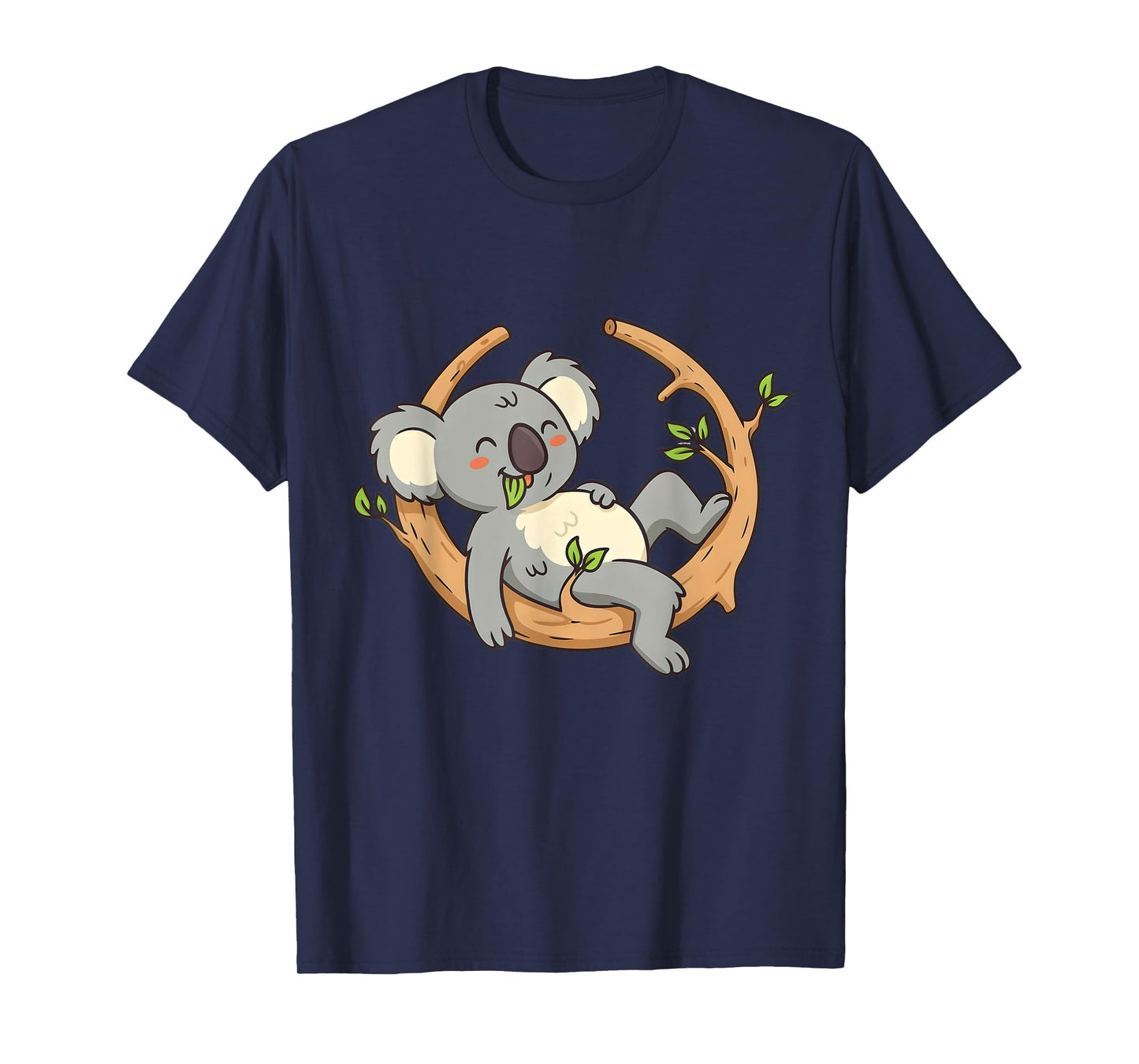 Cute Relaxing Koala on a Branch for Animal Lovers Australia T-Shirt