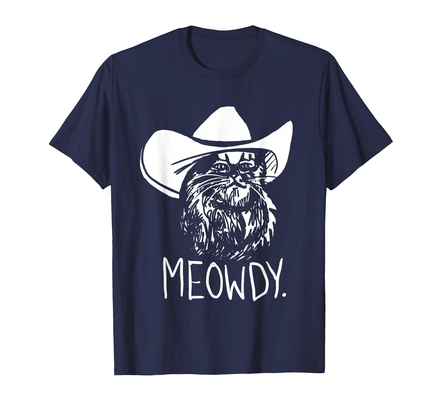 Meowdy Texas Cat Meme T-Shirt