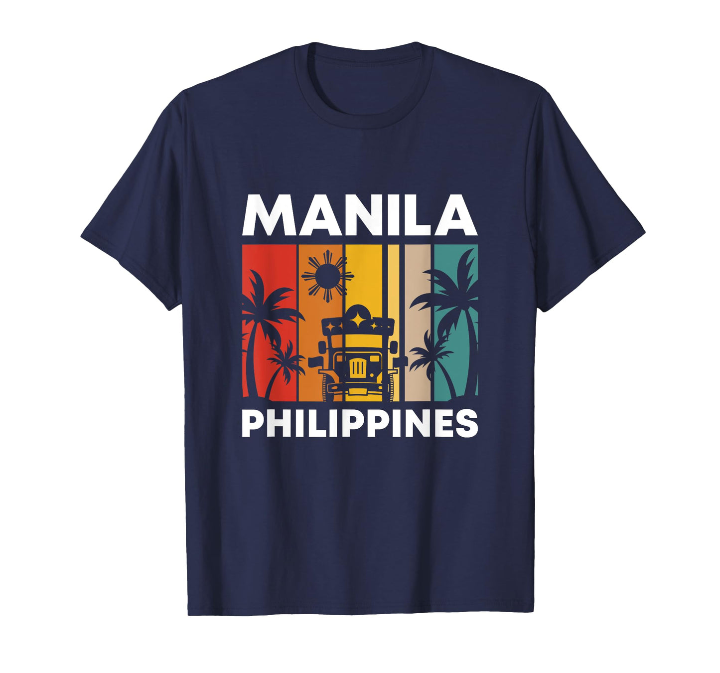 70s Retro Vintage Manila Philippines Filipino Filipina Pinoy T-Shirt