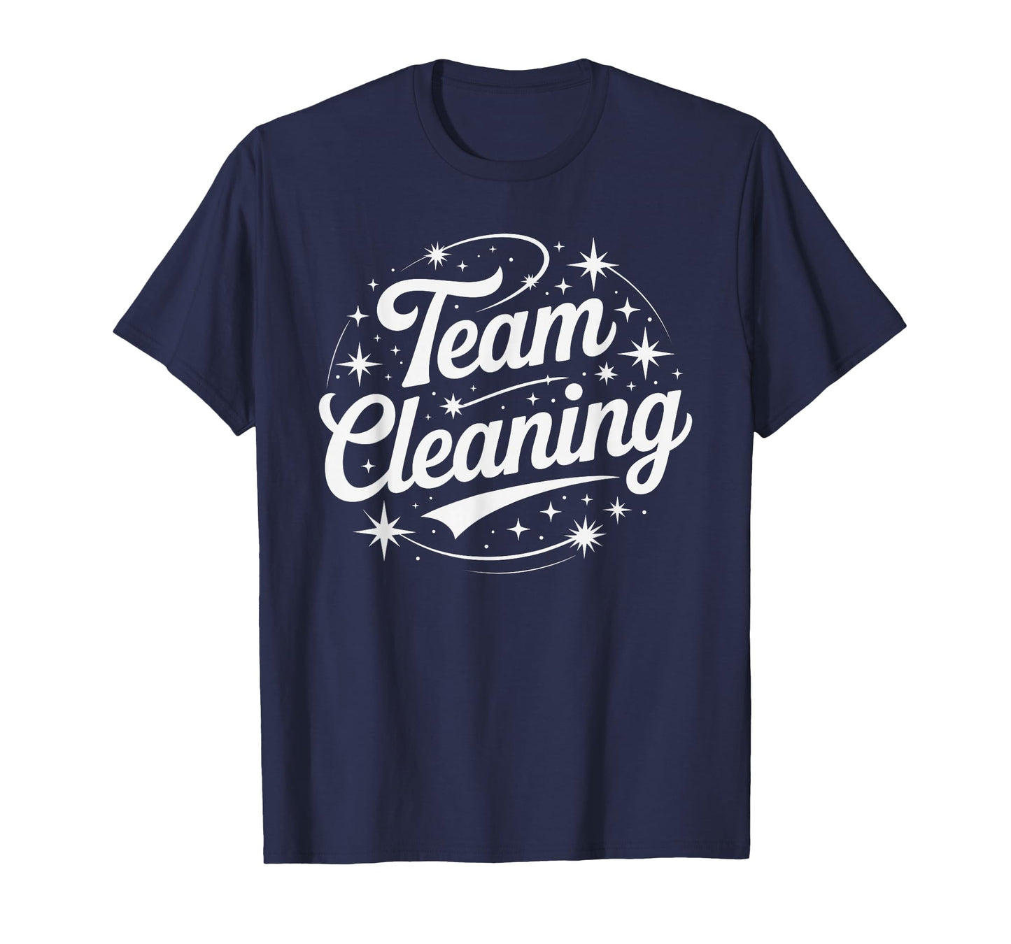House Team Cleaning Vacuumologist Crew Clean Mop Ninja T-Shirt