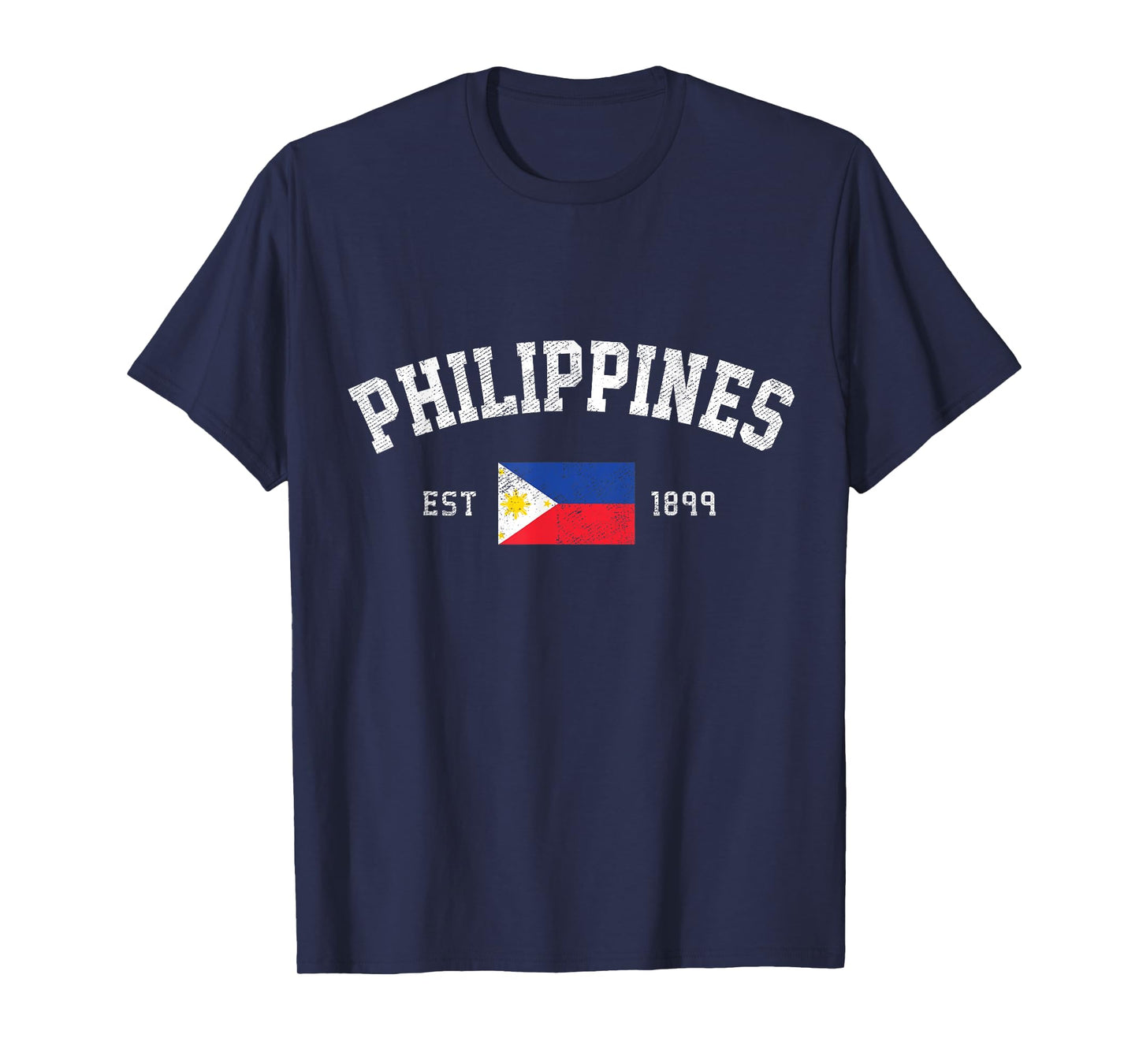 Philippines Est. 1899 Filipino Flag Independence Day T-Shirt
