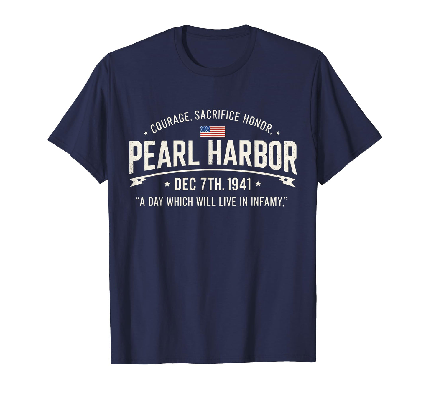 Remember Pearl Harbor Memorial Day December 7th 1941 T-Shirt