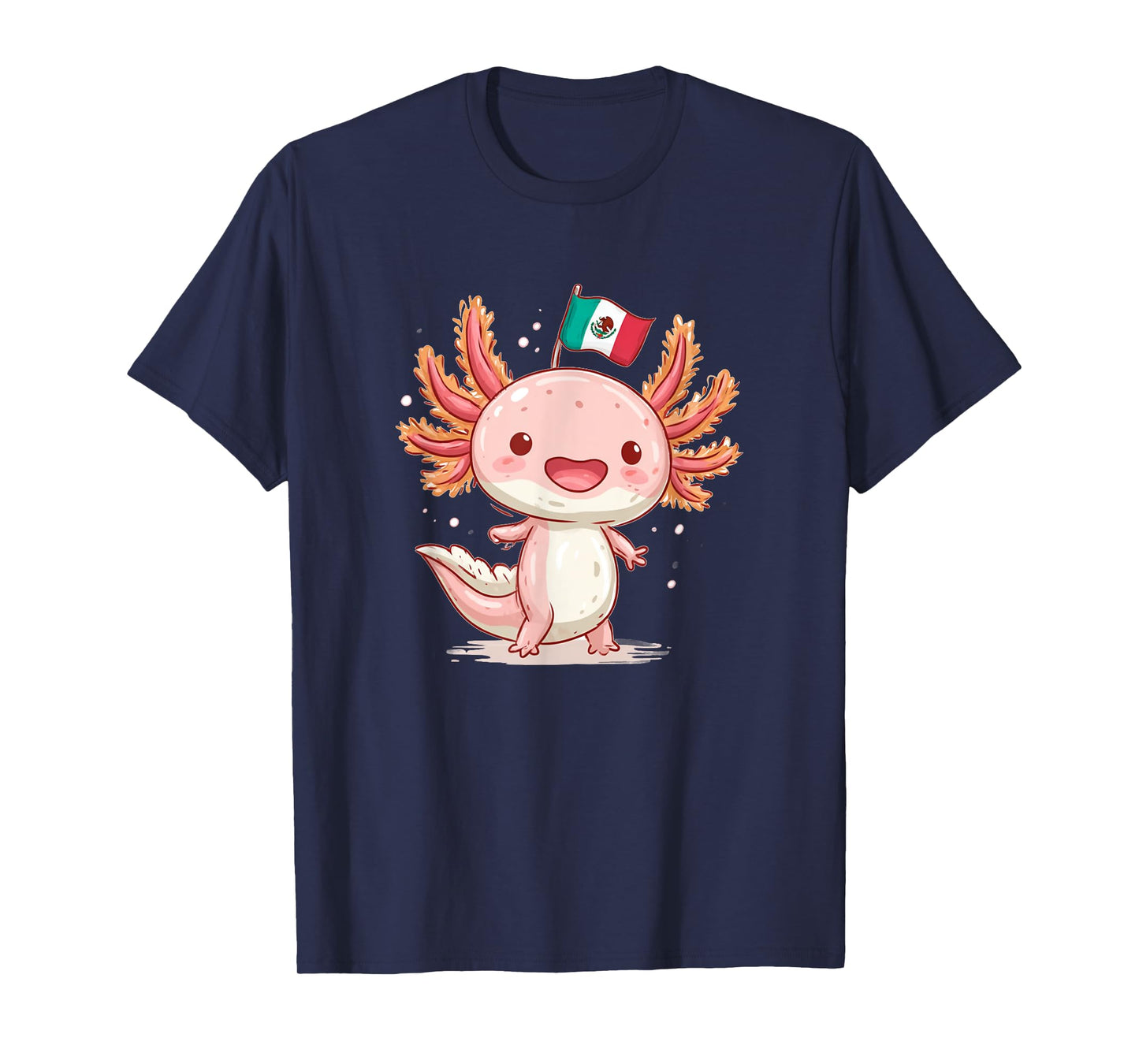 Cute Mexico Axolotl Costume for Boys and Girls T-Shirt