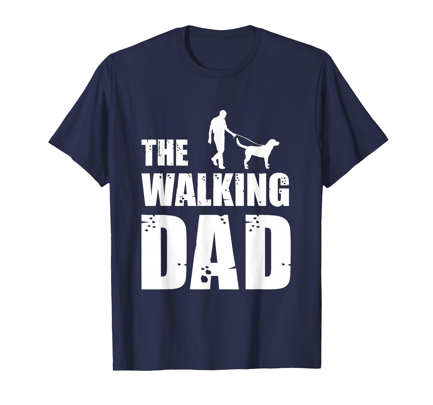 The Walking Dad Labrador Dog Lover Owner Dog Breed Pet Gift T-Shirt