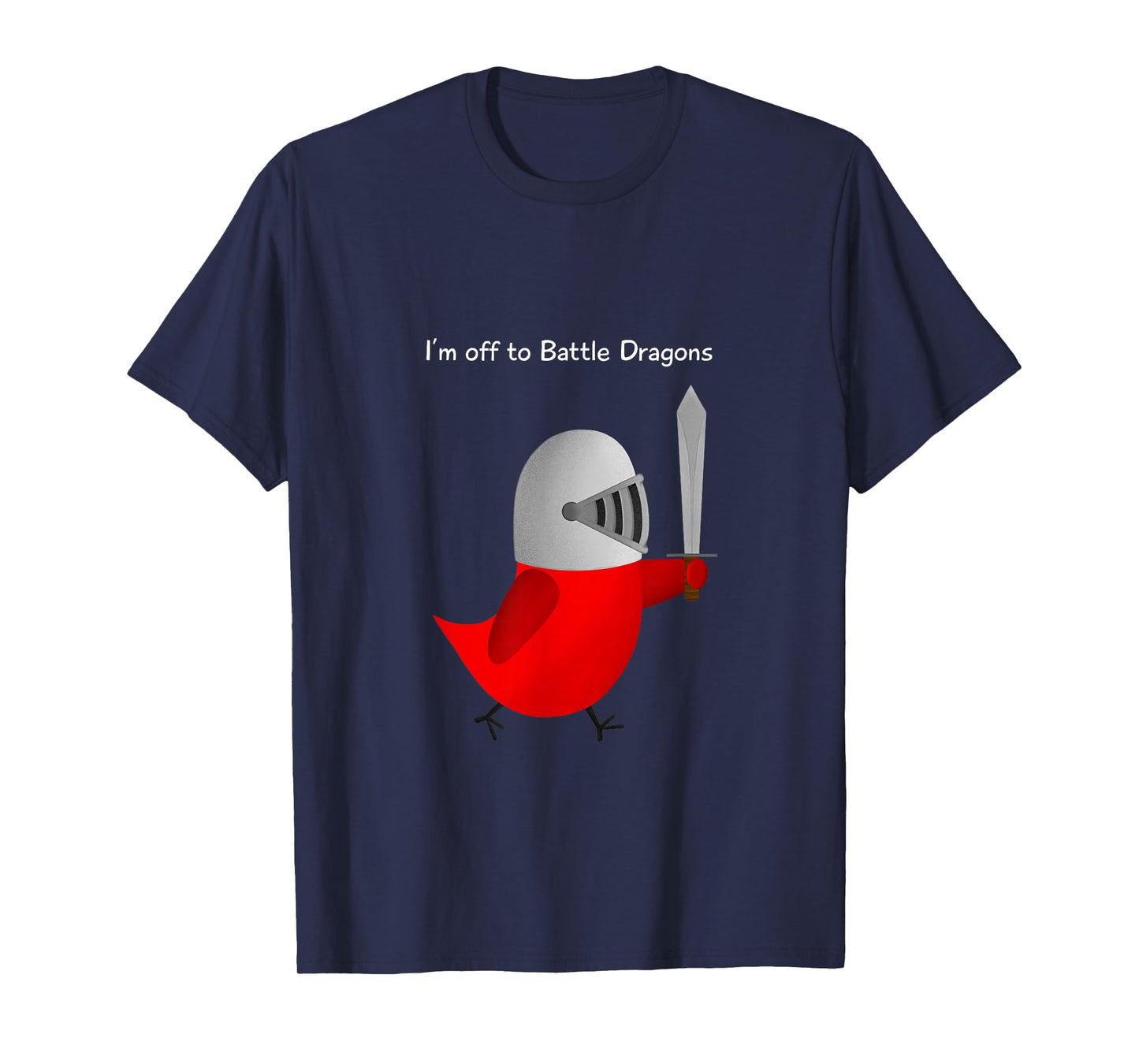 The Official Sammy Bird - I'm off to Battle Dragons T-Shirt T-Shirt