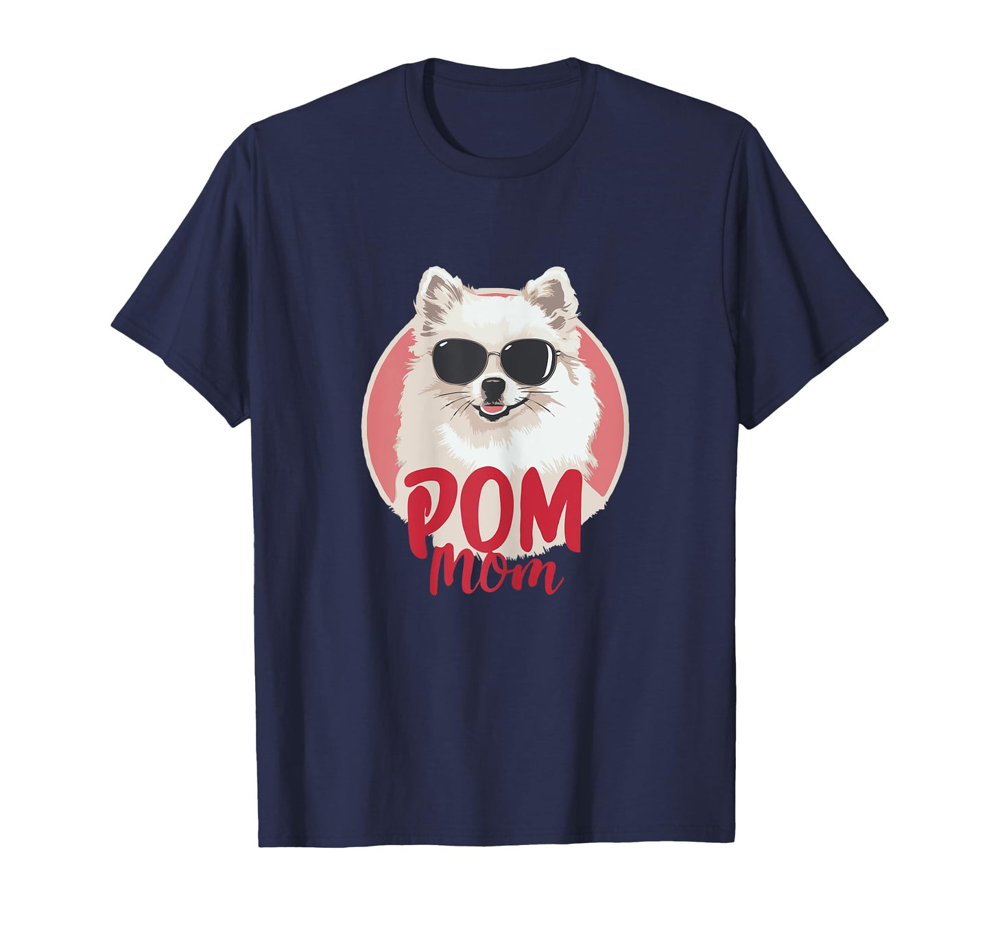 POM MOM | Dog owner Pomeranian gift dogs funny T-Shirt