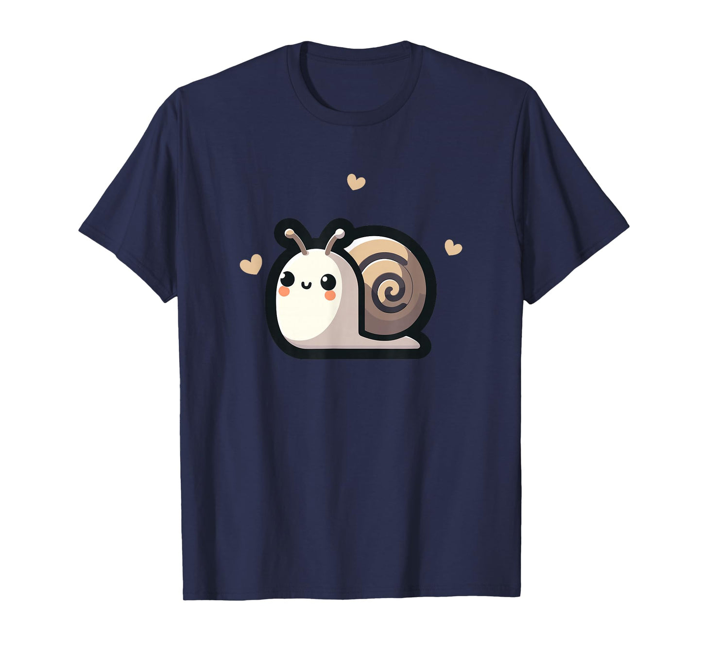 Kawaii Snail Cute Pattern T-Shirt
